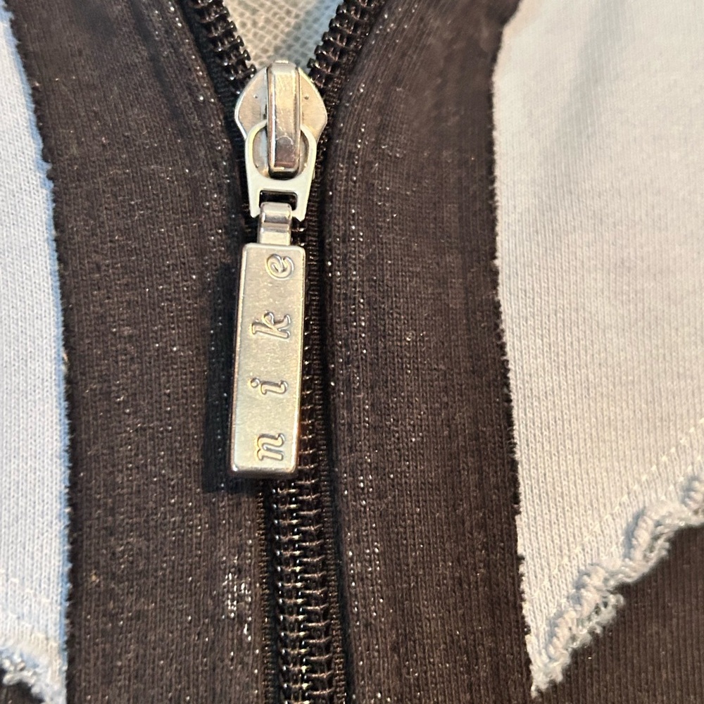 Nike Hoodie Pastel Blue  Medium Zip Up - Picture 6 of 10